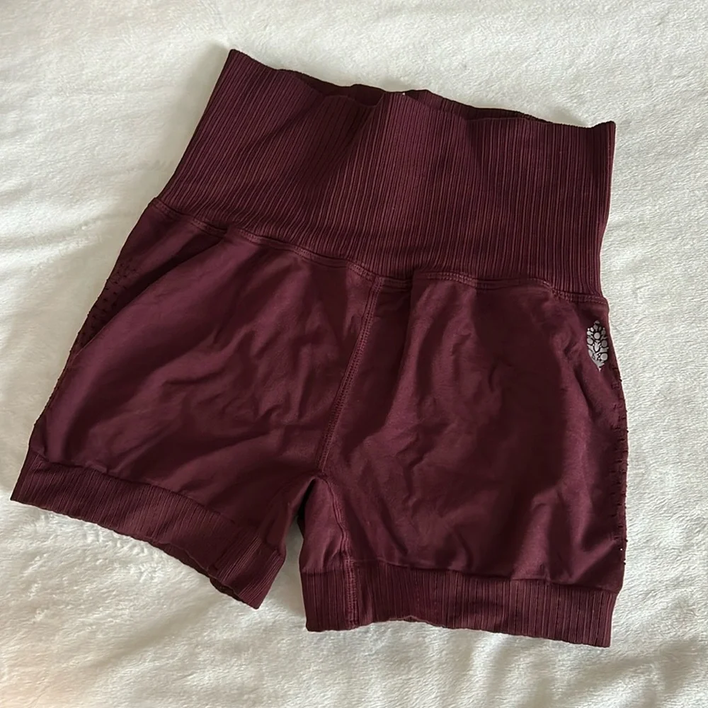 NWOT FP Movement good karma running shorts - Picture 5 of 8